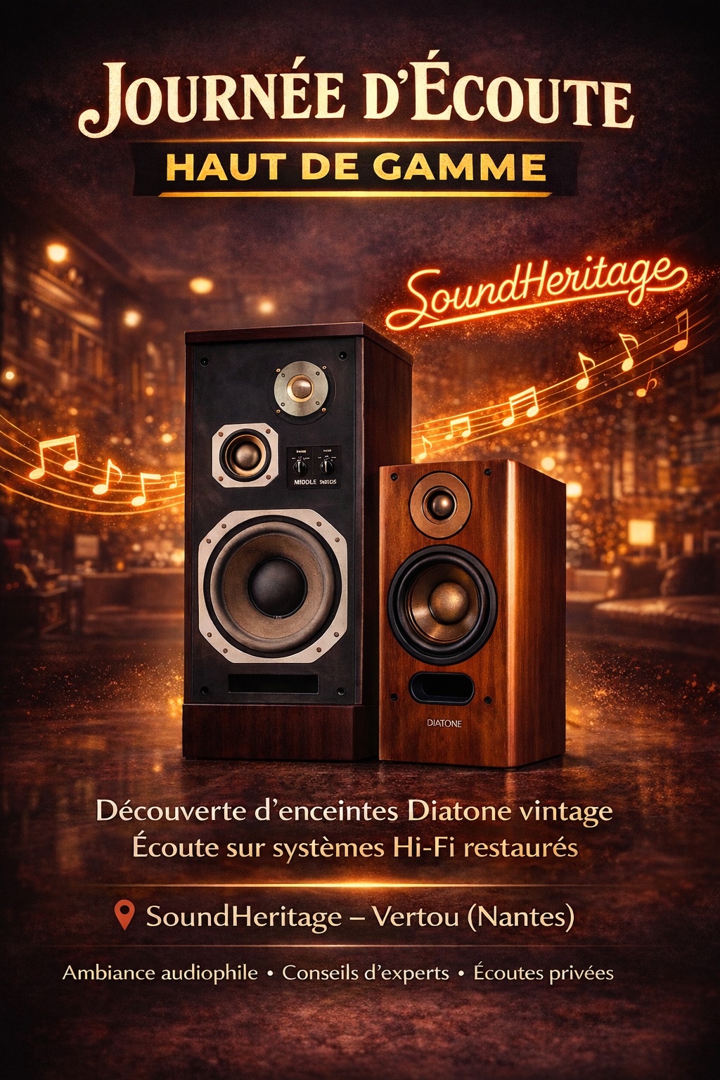 Journées d’écoute SoundHeritage – Diatone en vedette (28/03/2026)