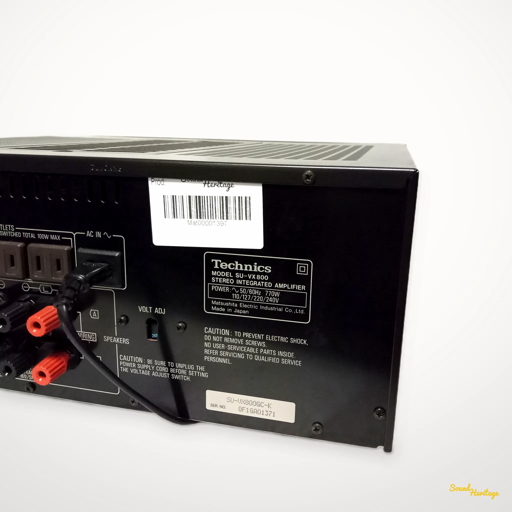 Amplificateur Technics SU-VX800 – Image 15