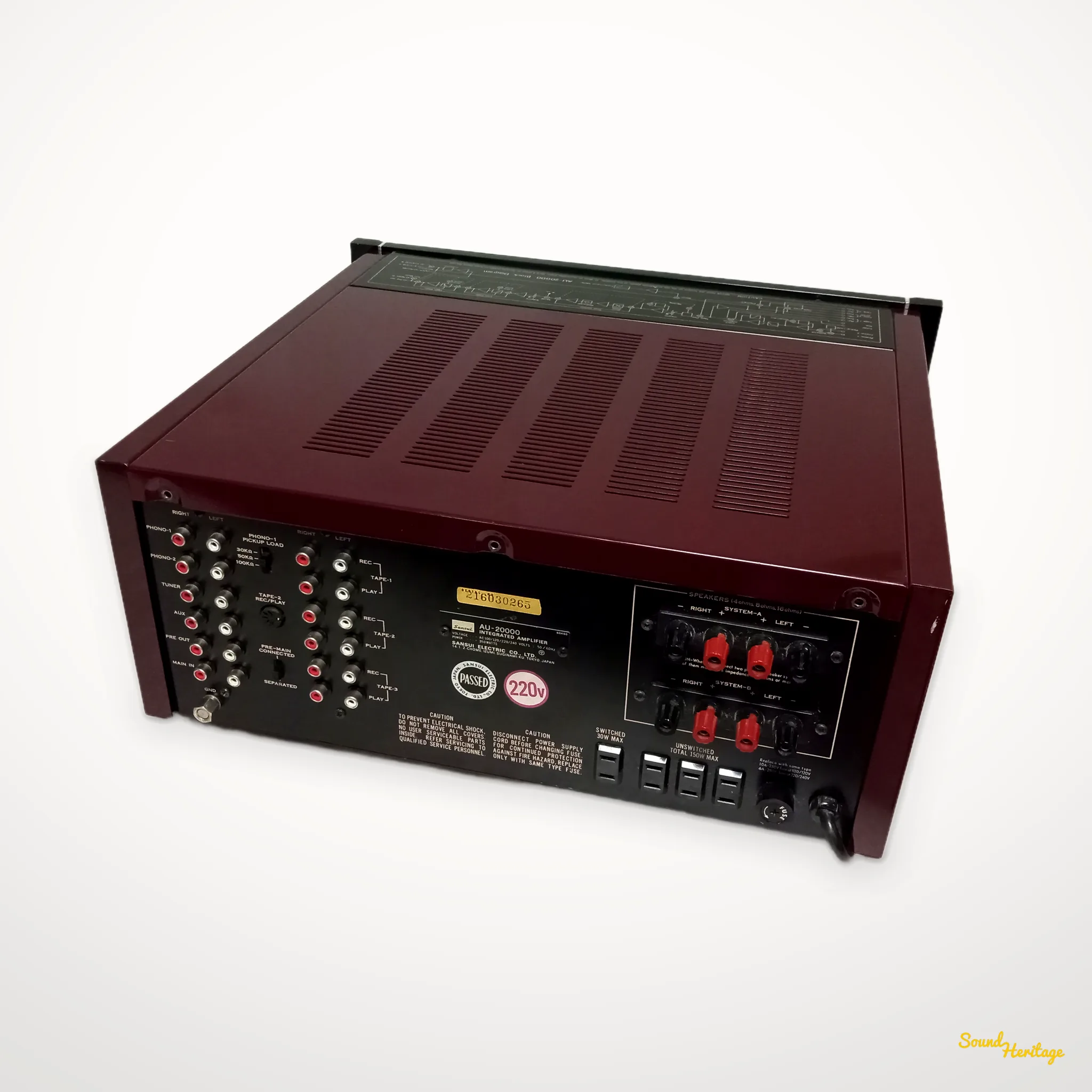 Amplificateur Sansui AU-20000 – Image 8