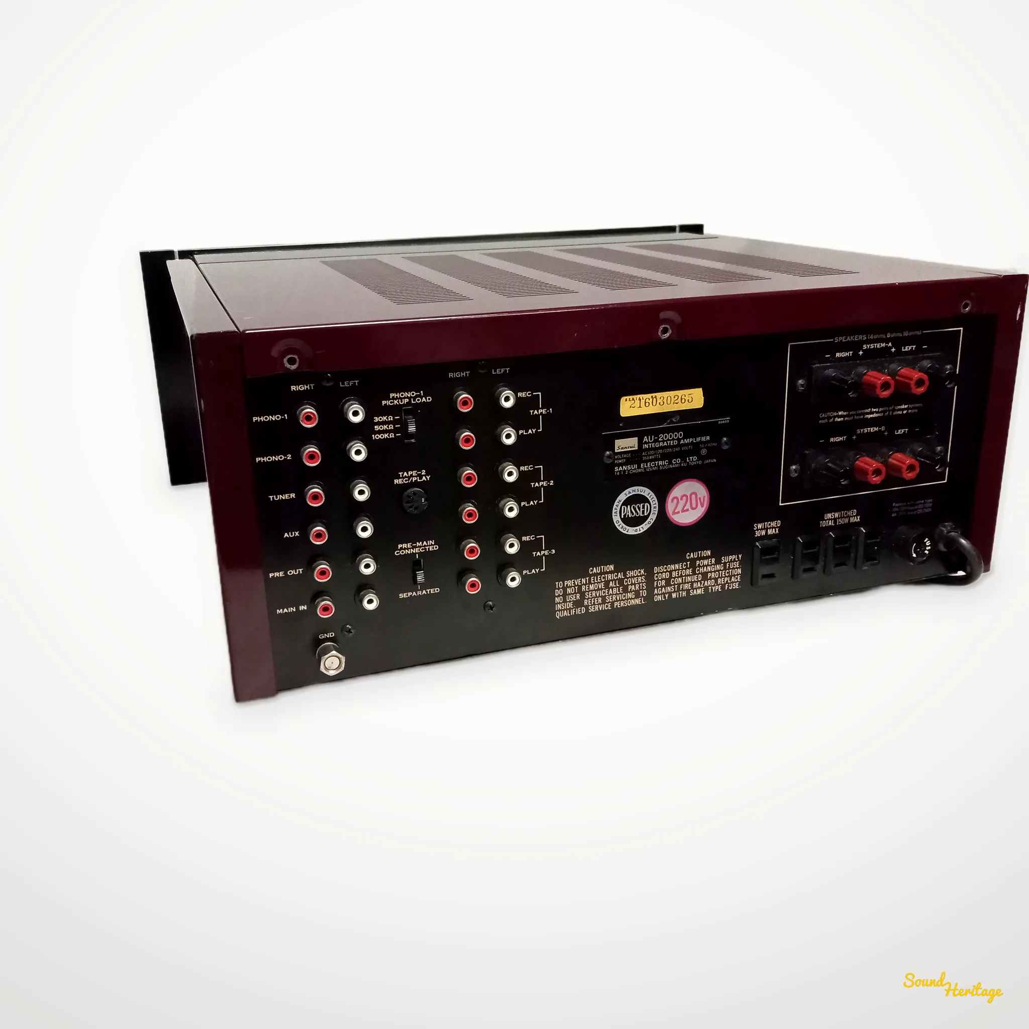 Amplificateur Sansui AU-20000 – Image 9