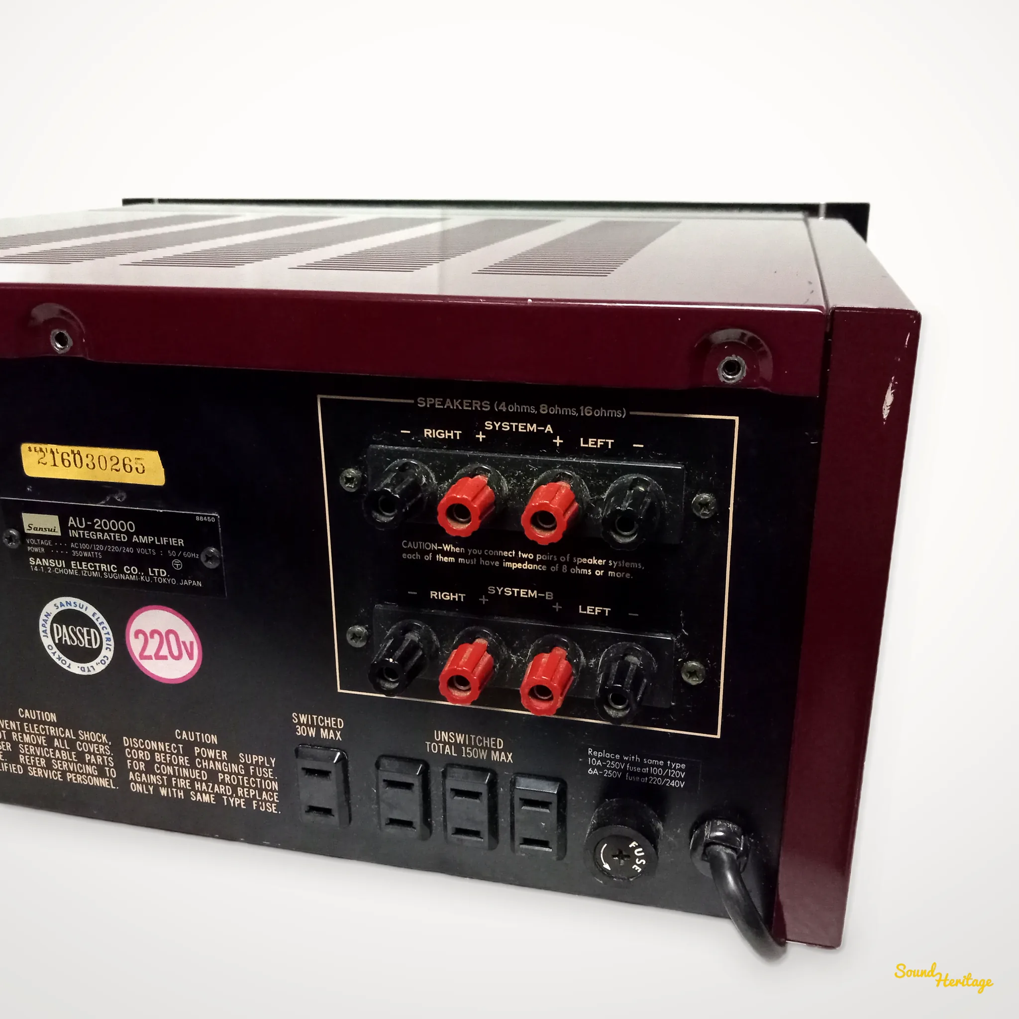 Amplificateur Sansui AU-20000 – Image 10
