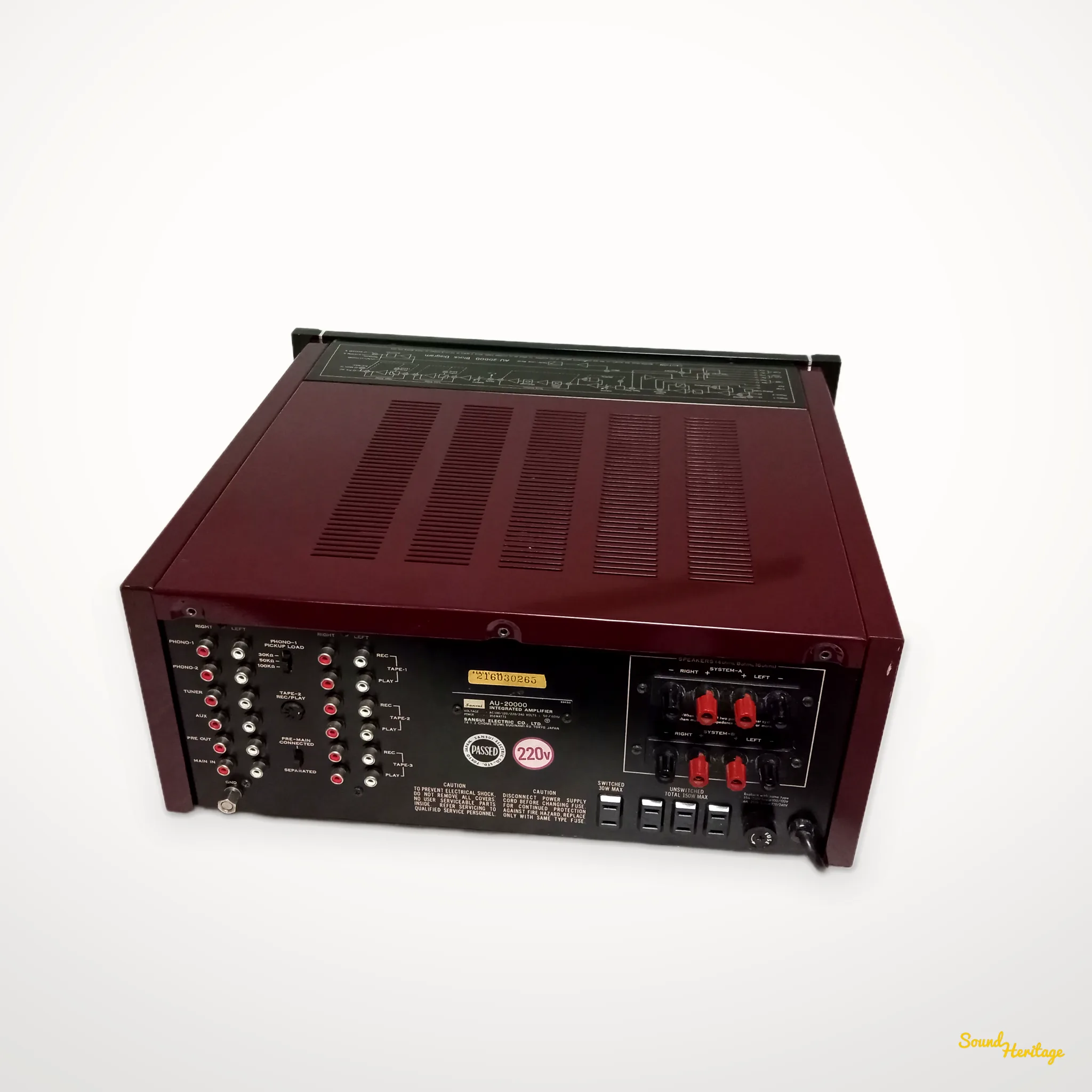 Amplificateur Sansui AU-20000 – Image 11
